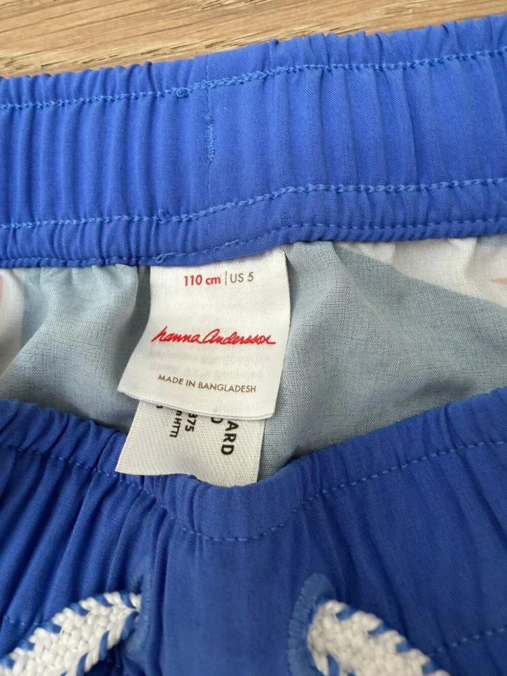 Hanna Andersson Swim Trunks Bold Colorblock Geometric Print - Size 110 (US 5)